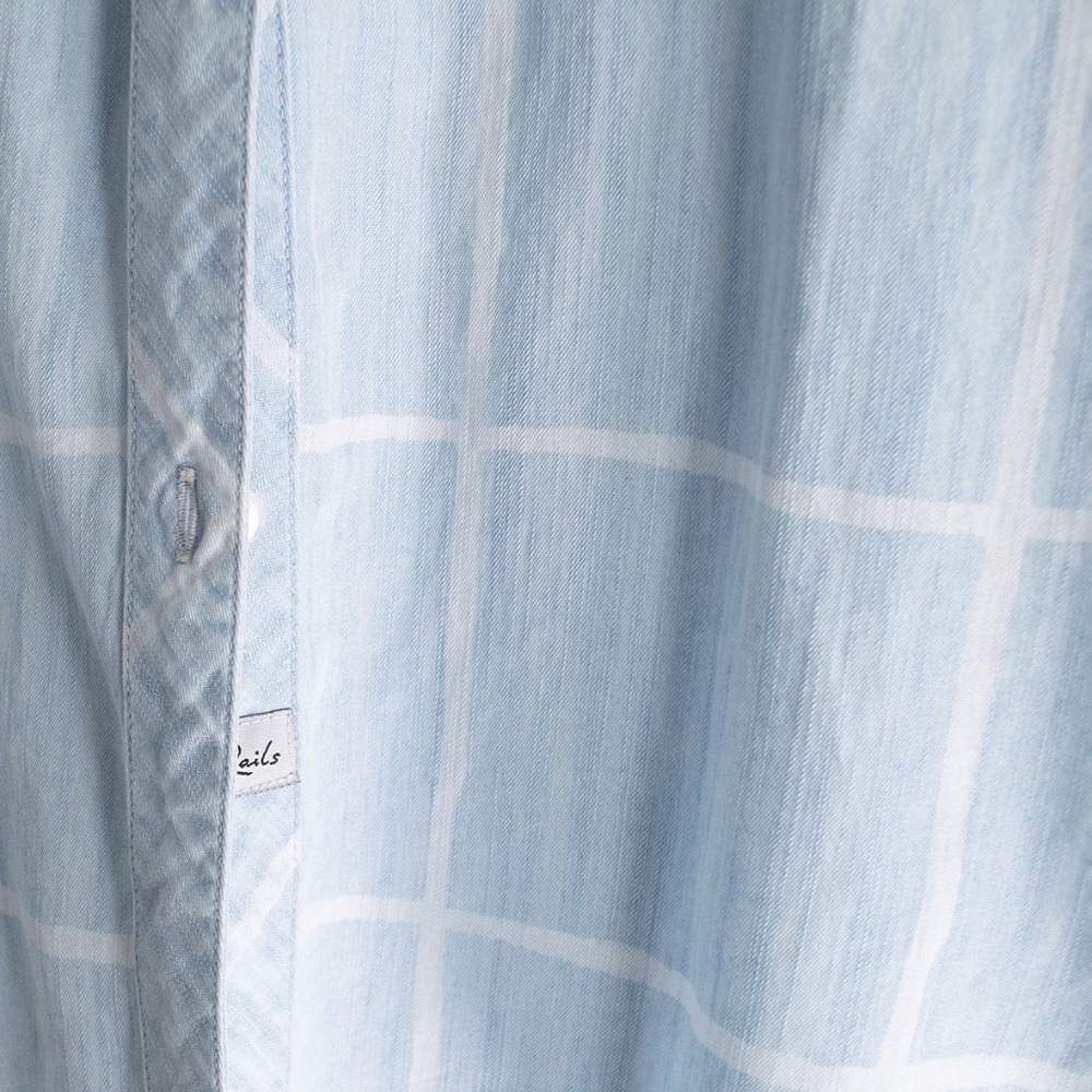 Rails L/S Button Front Soft Boyfriend Shirt - image 2